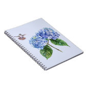 Kolibrie en hortensia notitieboek (Rechterzijde)