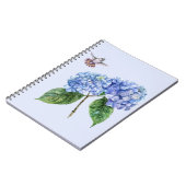 Kolibrie en hortensia notitieboek (Linkerzijde)