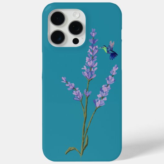 Kolibrie en lavendel Case-Mate iPhone case (Achterkant)