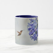 Kolibrie en Lily Flower Art Mok Cup (Midden)