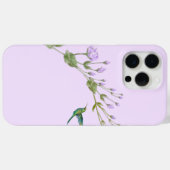 Kolibrie en Lisianthus Case-Mate iPhone Case (Achterkant (horizontaal))