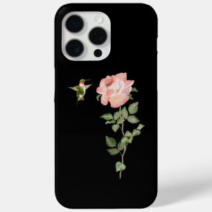 Kolibrie en Roos iPhone 15 Pro Max Hoesje