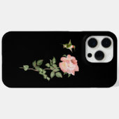 Kolibrie en Roos Case-Mate iPhone Case (Achterkant (horizontaal))