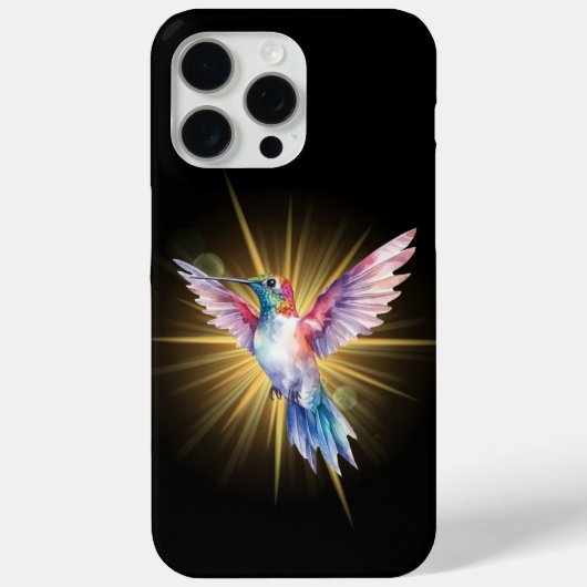 Kolibrie en zon Case-Mate iPhone case (Achterkant)