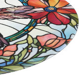 Kolibrie Faux Glas in lood Bird Snijplank (Hoek)