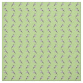 Kolibrie Frenzy Stof (Lichtgroen) (Swatch)
