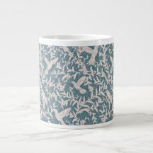Kolibrie gebladerte blauw