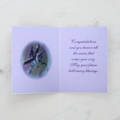 Kolibrie Gefeliciteerd - voor elke gelegenheid Kaart (Binnen)