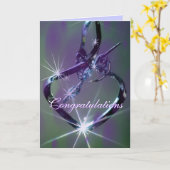 Kolibrie Gefeliciteerd - voor elke gelegenheid Kaart (Gele Bloem)