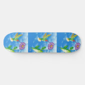 Kolibrie: gestileerd persoonlijk skateboard (Horizontaal)