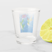 Kolibrie: gestileerd shot glas (Achterkant)