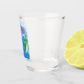 Kolibrie: gestileerd shot glas (Rechts)