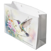 Kolibrie Groot Cadeauzakje (Achterkant Gekanteld)