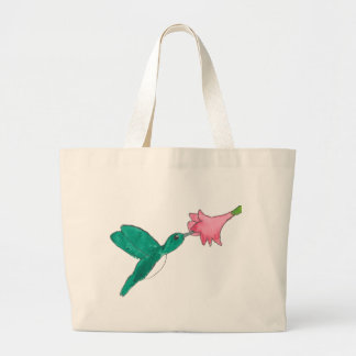 Kolibrie Grote Tote Bag