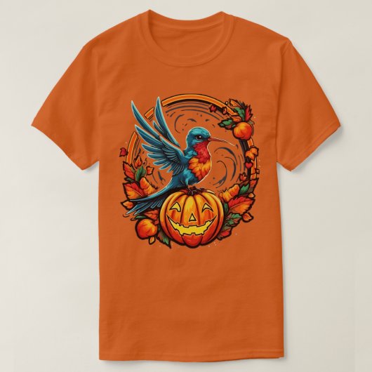 Kolibrie Halloween T-shirt (Design voorkant)
