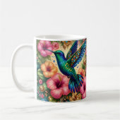 Kolibrie Hibiscus bloem Koffiemok (Links)