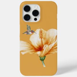 Kolibrie & Hibiscus iPhone 15 Pro Max Hoesje