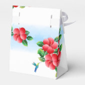 Kolibrie Hibiscus Hawaiiaans Tropisch | Evenement Bedankdoosjes (Achterkant)