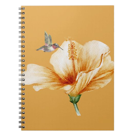 Kolibrie & Hibiscus Notitieboek (Voorkant)