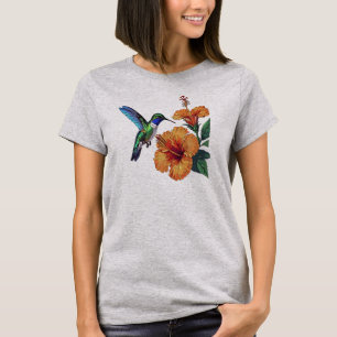 Kolibrie Hibiscus T-shirt