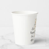 Kolibrie Hydrangea Bloemen Papieren Bekers (Rechts)