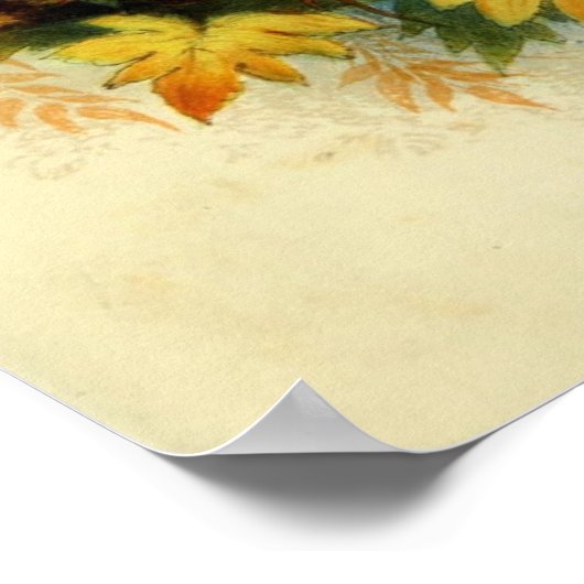  kolibrie illustratie poster (Hoek)