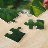 Kolibrie in bloei legpuzzel (Zijkant)