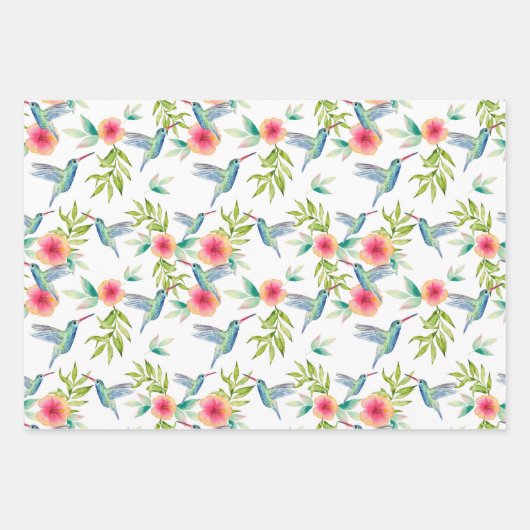 Kolibrie Inpakpapier Vel (Voorkant 2)