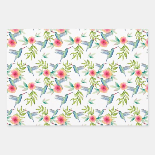 Kolibrie Inpakpapier Vel (Voorkant)