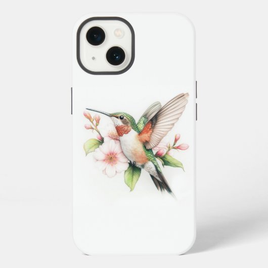 Kolibrie iPhone Hoesje (Achterkant)