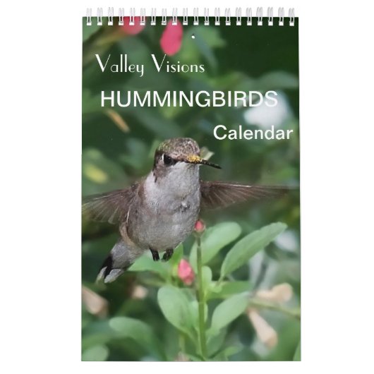 Kolibrie kalender door Valley Visions (Hoes)