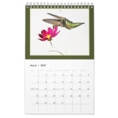 Kolibrie kalender door Valley Visions (Mar 2027)
