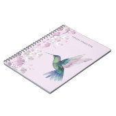 Kolibrie Kersenbloesem Notitieboek (Linkerzijde)