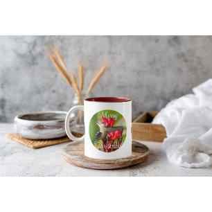Kolibrie Kerst Koffiekop Mok