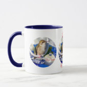 Kolibrie Kerst Koffiekop Mok (Links)