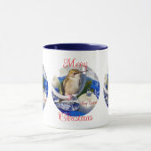 Kolibrie Kerst Koffiekop Mok (Midden)