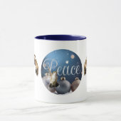 Kolibrie Kerst Koffiekop Mok (Midden)