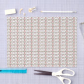 Kolibrie Kerst Tissue Papier (Craft)