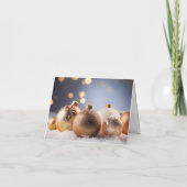 Kolibrie Kerstkaart Kaart (Achterkant)