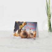 Kolibrie Kerstkaart Kaart (Voorkant)