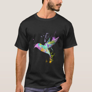 Kolibrie Kleurrijke Vogel Wildlife Natuur T-shirt