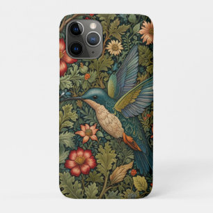 kolibrie kunst botanische boho chic Case-Mate iPhone case