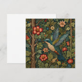 kolibrie kunst schilderij kaart (Voorkant / Achterkant)