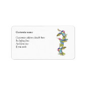 Kolibrie labels (a272) (Voorkant)