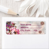 Kolibrie Lavendel Jeweled CUSTOM Etiket (Insitu)