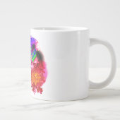 Kolibrie liefde grote koffiekop (Rechts)