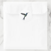 Kolibrie Liefhebber Ronde Sticker (Tas)