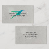 Kolibrie Logo Visitekaartje (Voorkant / Achterkant)