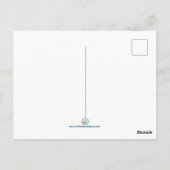 Kolibrie met Hart Briefkaart (Achterkant)