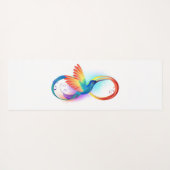 Kolibrie met oneindigheidssymbool yogamat (Achterkant (horizontaal))